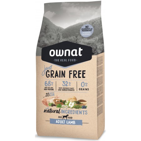 Just Grain Free Adult Lamb 14kg