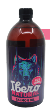 Huile de saumon Ibero Natural avec pompe doseuse