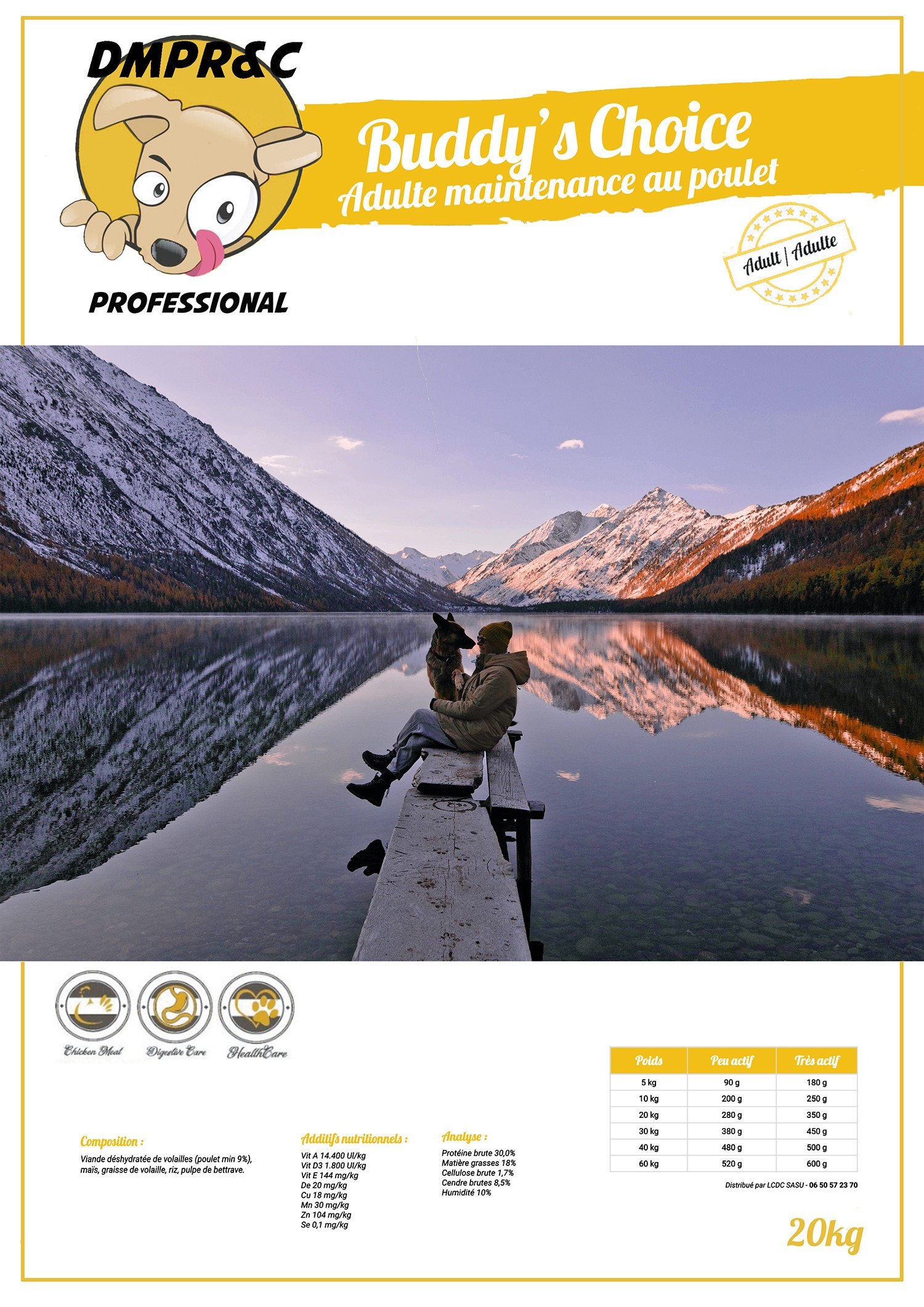 DMPR&C Professional Buddy's Choice 20kg