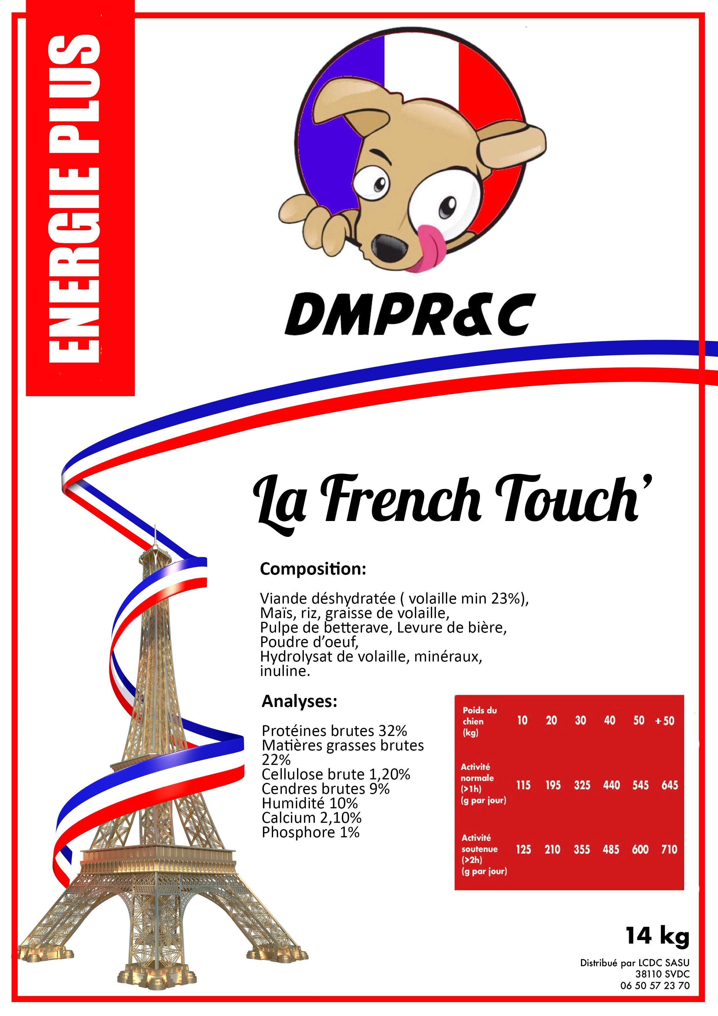La French Touch Energie Plus 14kg
