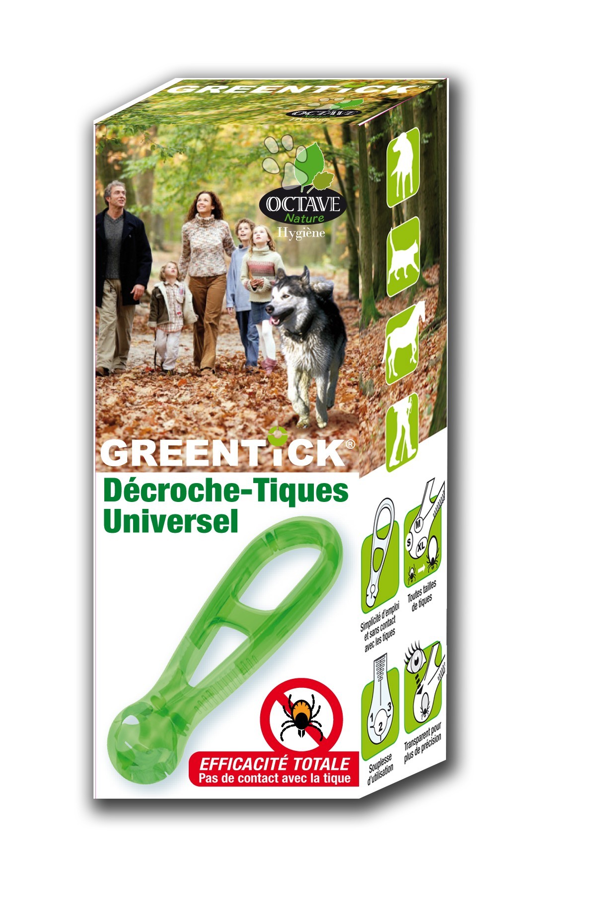 Pince à tiques Greentick
