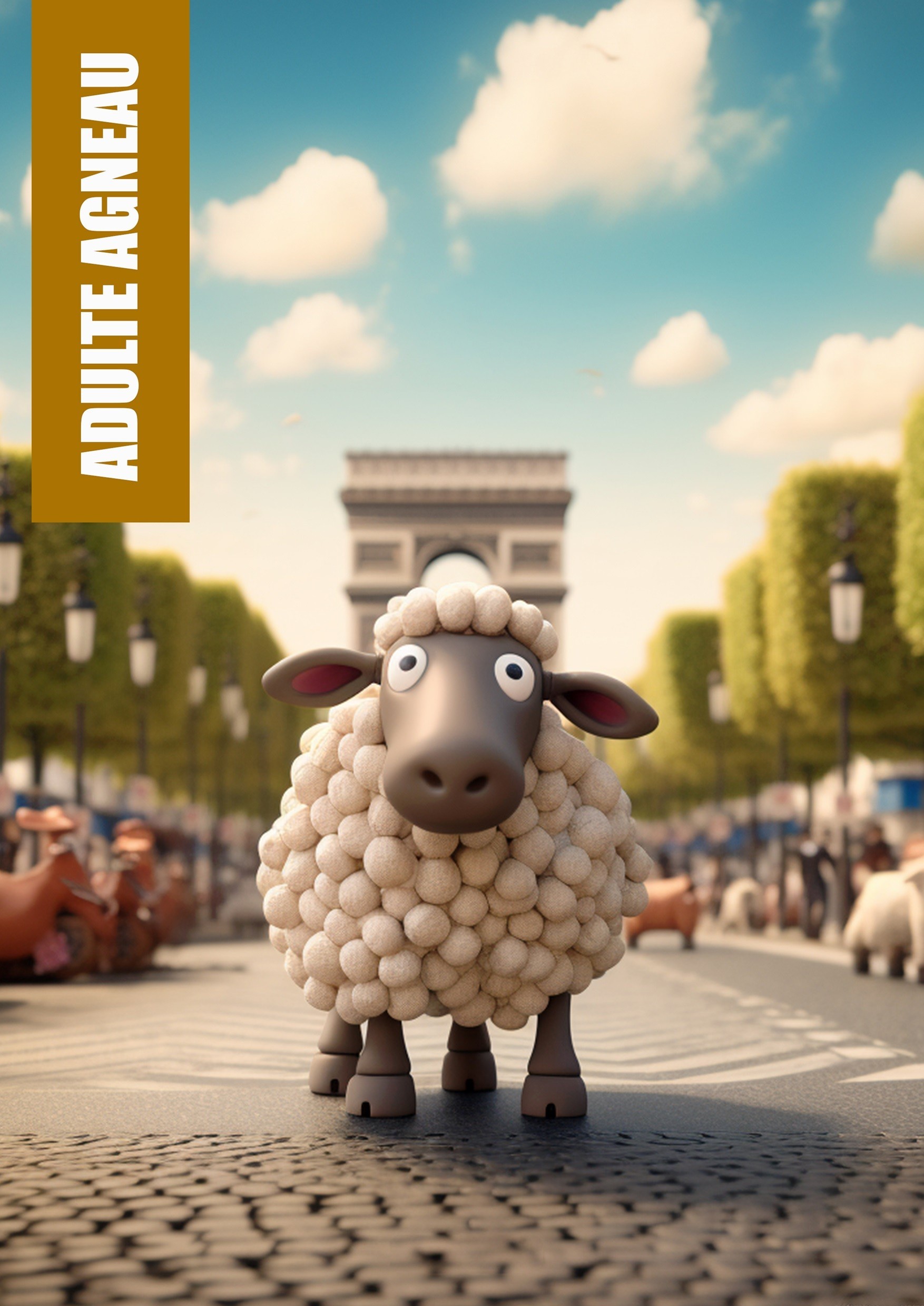 La French Touch Adult Agneau