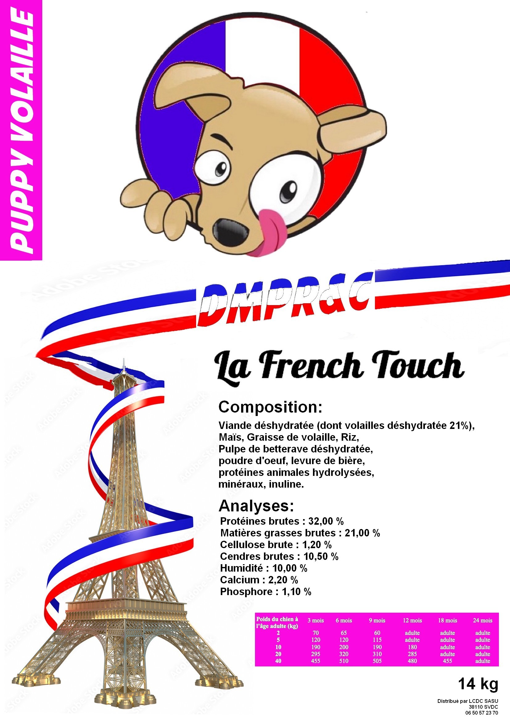 La French Touch Puppy Volaille
