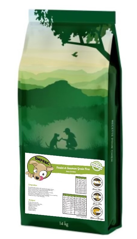 DMPR&C Poulet et Saumon Grain-Free 14kg