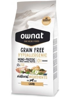 Ownat Grain Free Hypoallergenic Lamb 12kg