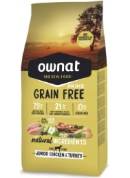Ownat Prime GF junior chicken & turkey